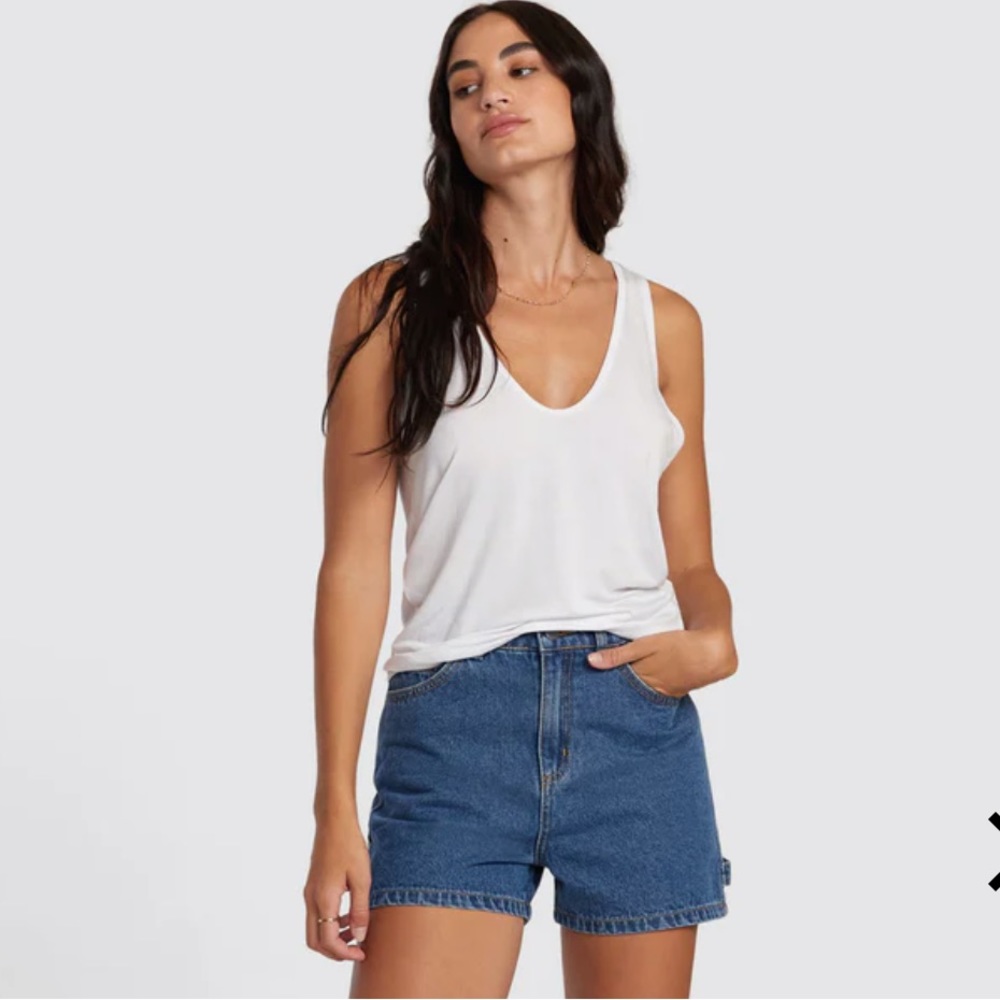 NWT RVCA Recession Denim Short